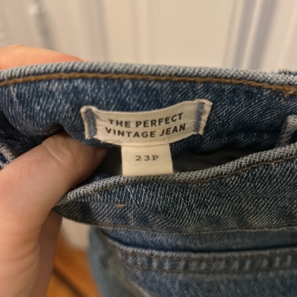 Madewell Petite Perfect Vintage Jean in Ainsworth Wash - Picture 6 of 6